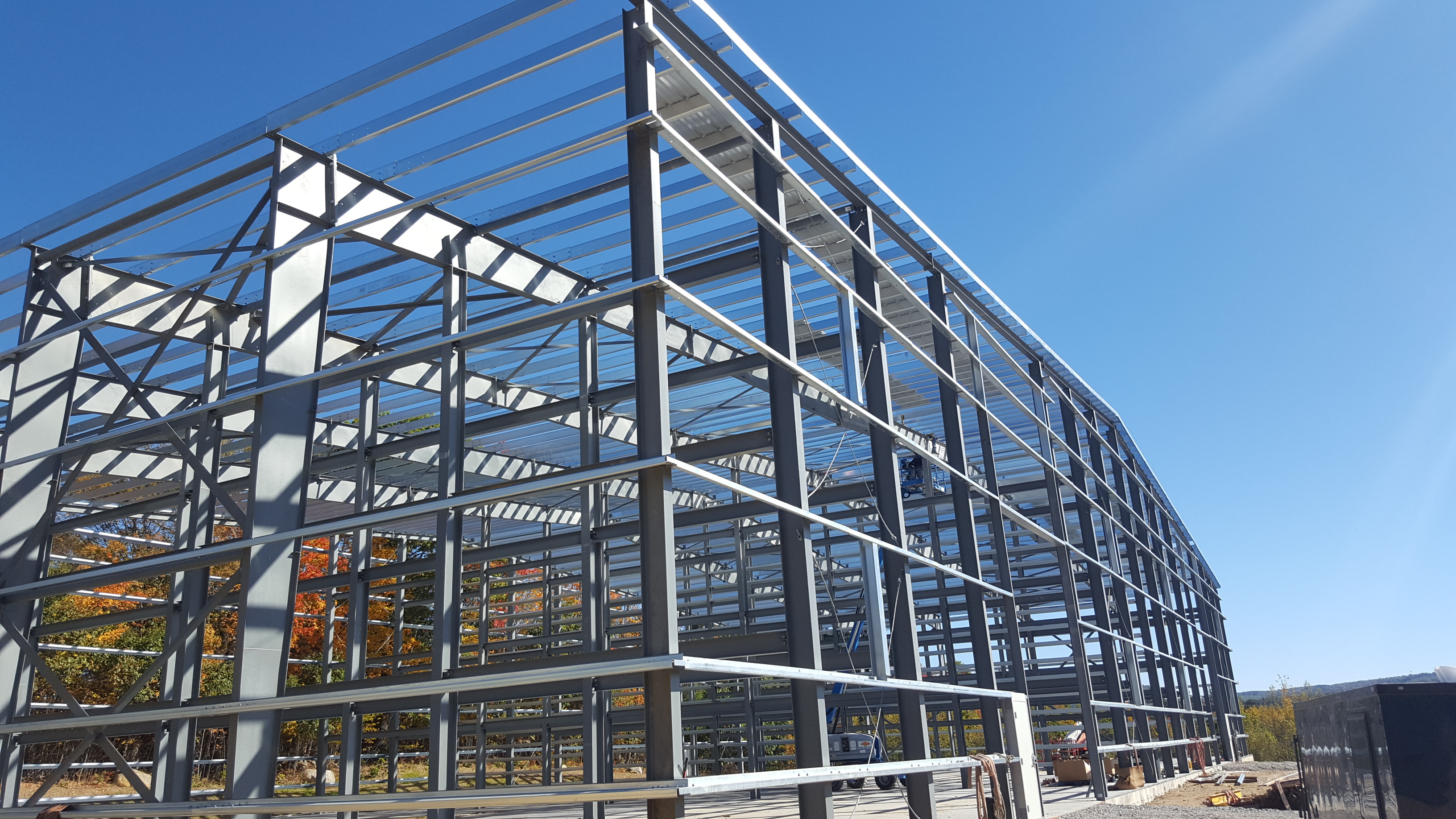 101817 She’s a beauty. All primary and secondary steel installed