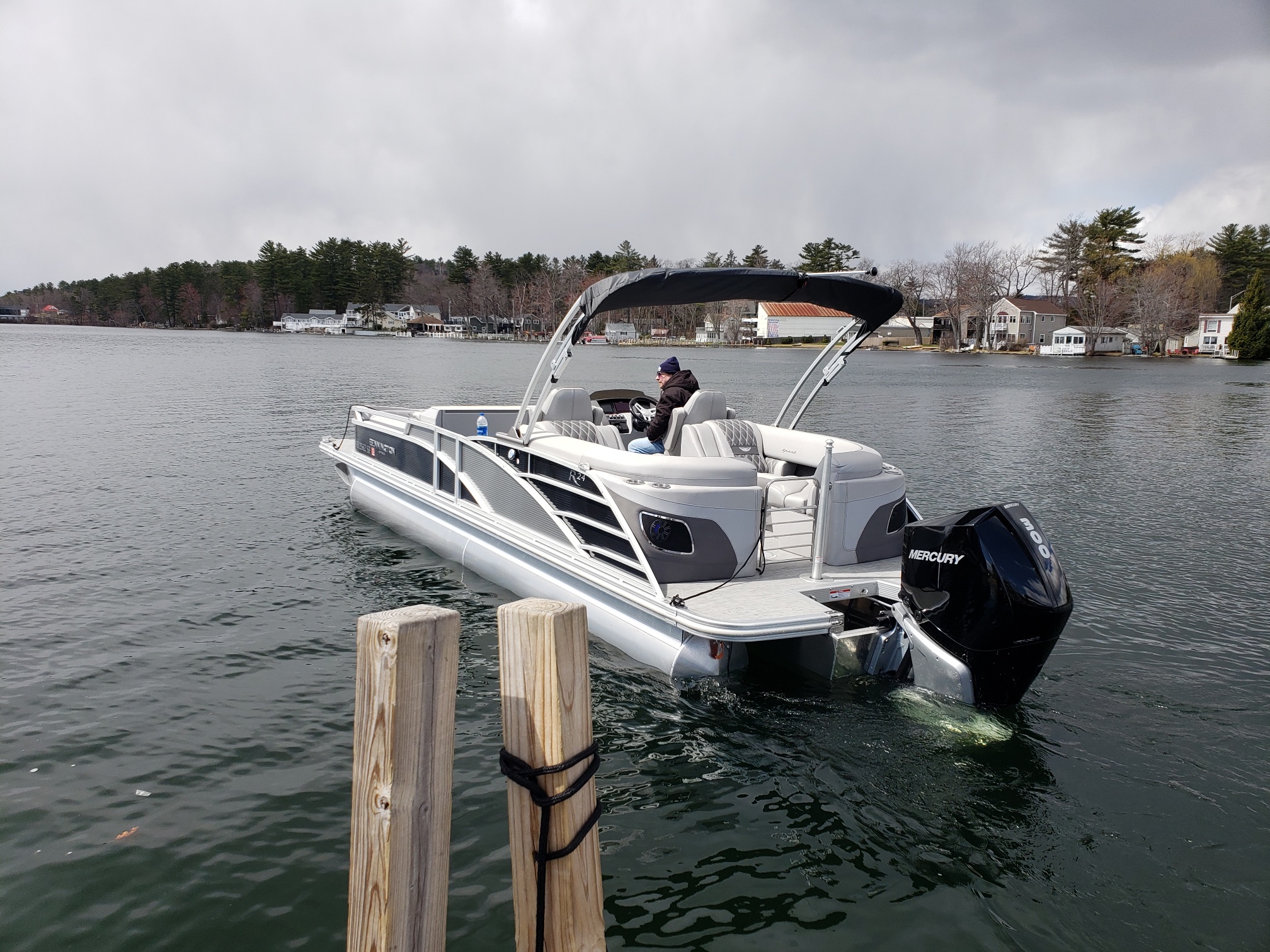 041720 An awesome day to be picking up your new Bennington Bow Rider Pontoon Boat !! Thanks